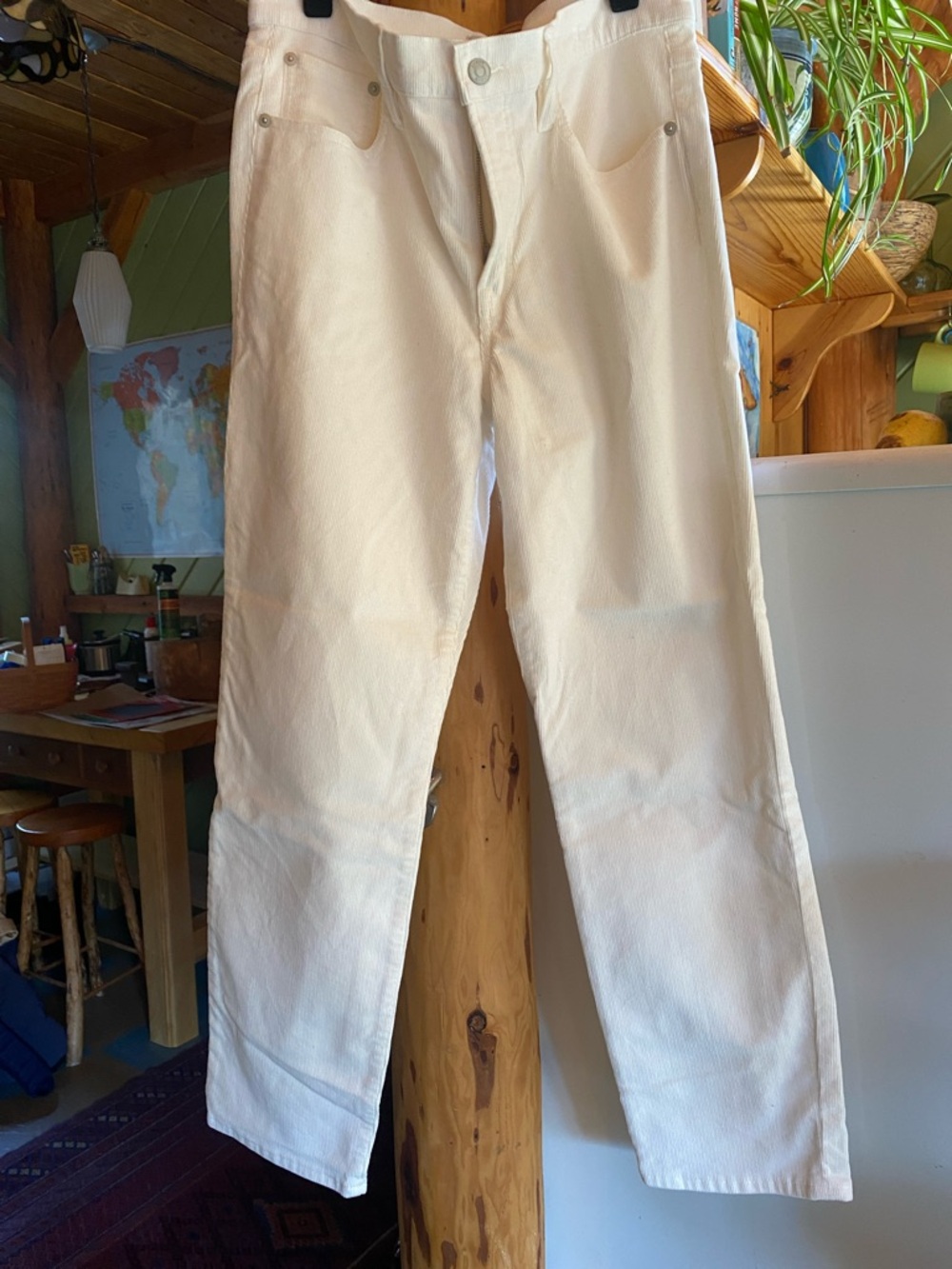 J. Crew Off-White Bootcut Jeans